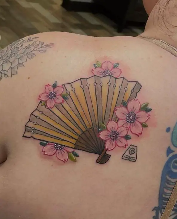 avatar kiyoshi's fan tattoo