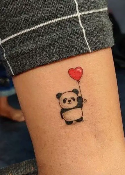 Cute Panda Sending Love