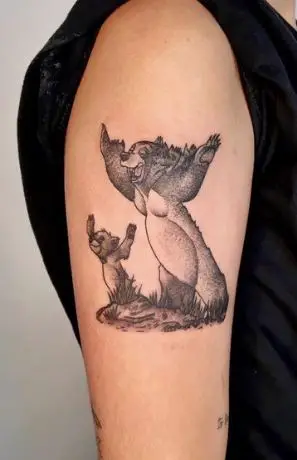 Disney's Brother Bear Tattoo Design