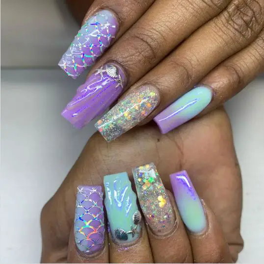 52 Rhinestone Nail Designs For A Glam Look