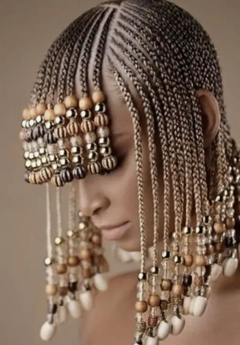 Fulani Braids With Front And Beads