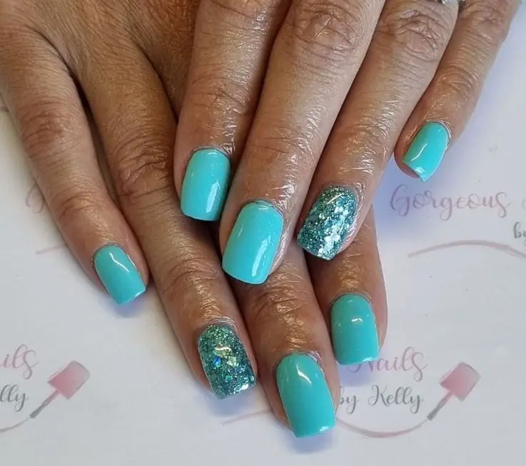 55 Elegant Turquoise Nails For A Refreshing Look