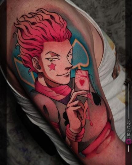 Hisoka Tattoo Design