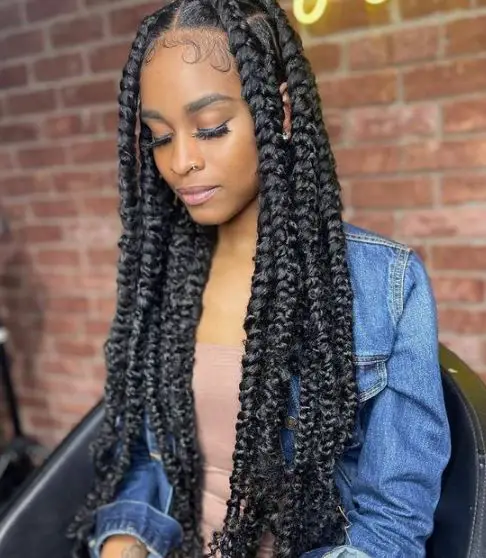 Long Bohemian Tribal Braids