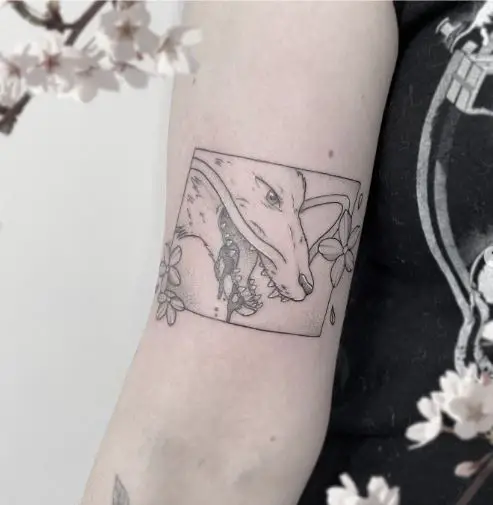 Minis Ghibli tattoo