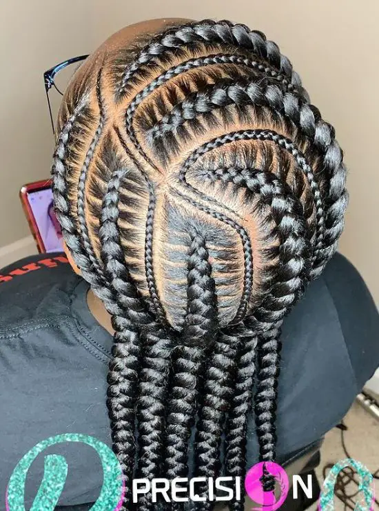 Multi-Size Stitch Braids