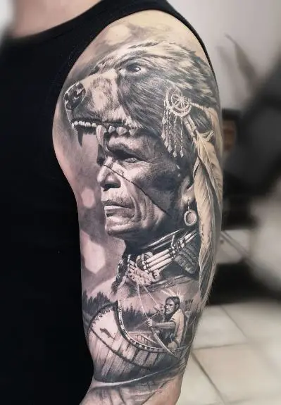 Native Indian Tattoo