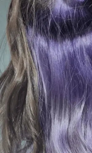 Pure Violate Hair Colour