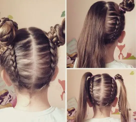 Reverse Braid Bun