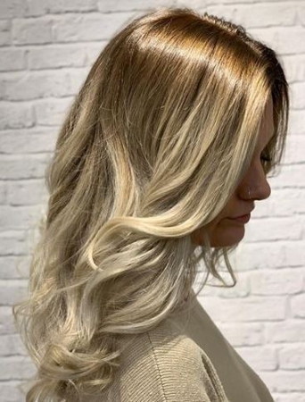Root Melt into a Soft Ash Blonde