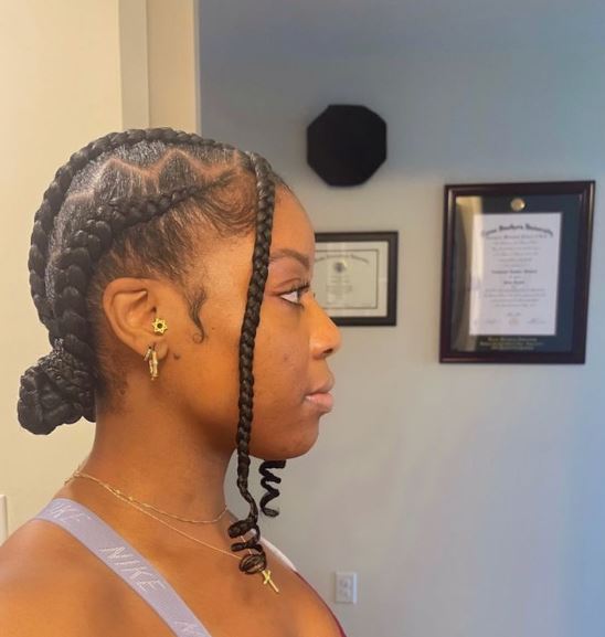 Stitch Braided Bangs