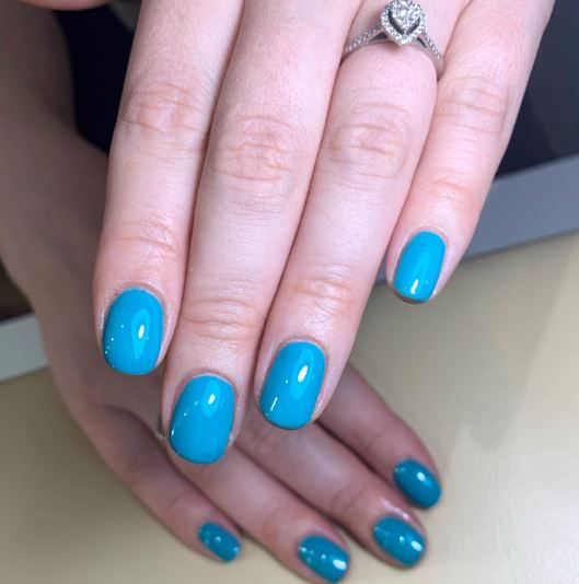 Turquoise Summer Nails