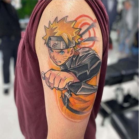 35 Cool Anime Tattoos for Animation Fans 2023  The Trend Spotter