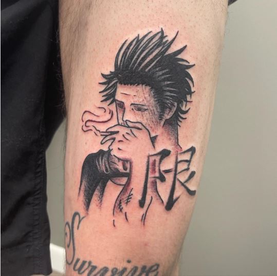 Yami Sukehiro Tattoo Design