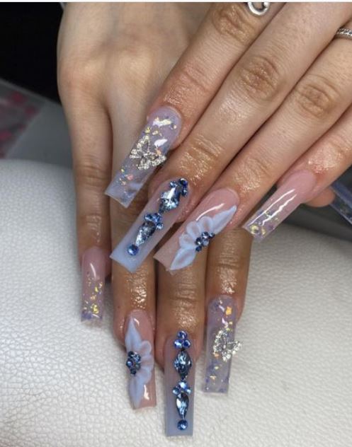 blue angel nails