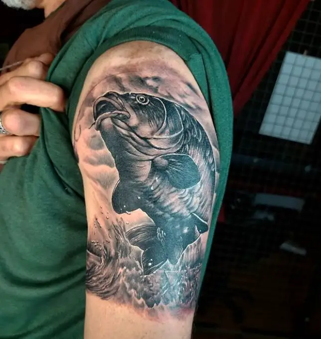 carp fish tattoo