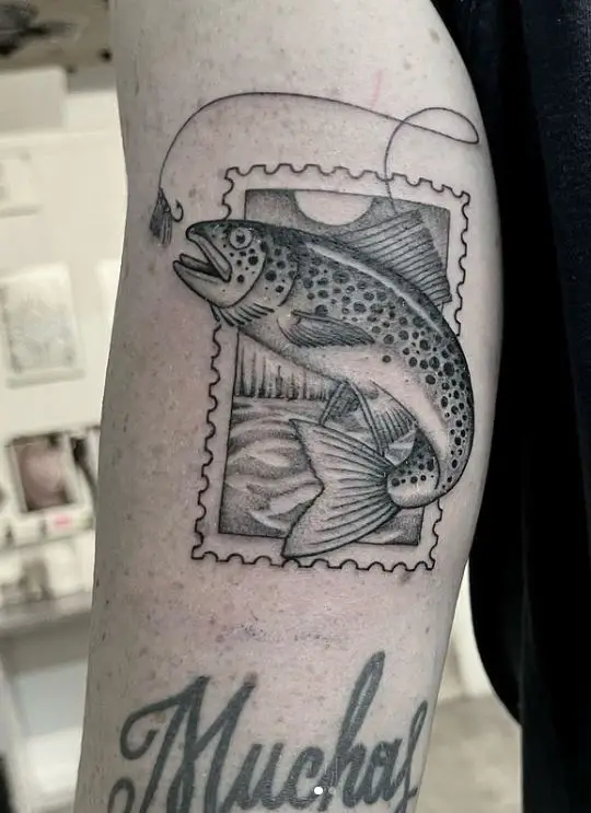 fly fishing tattoo