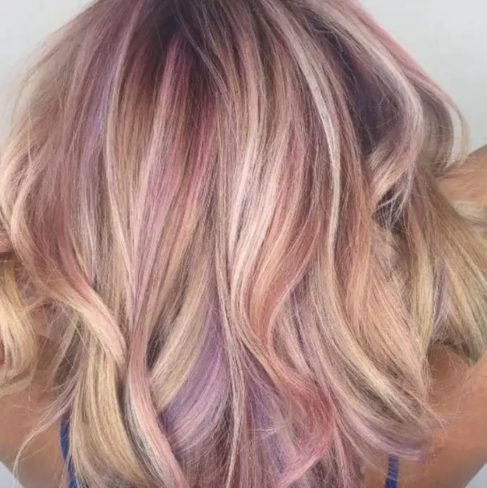 lavender highlights