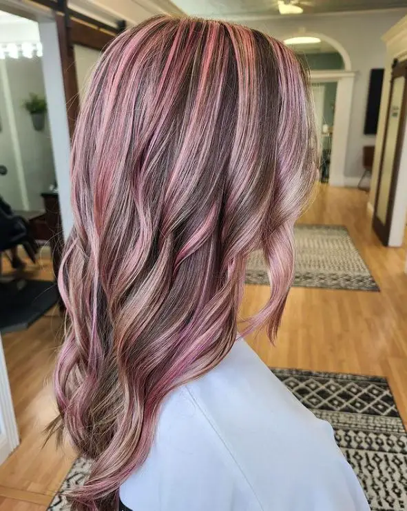 pink summer hair