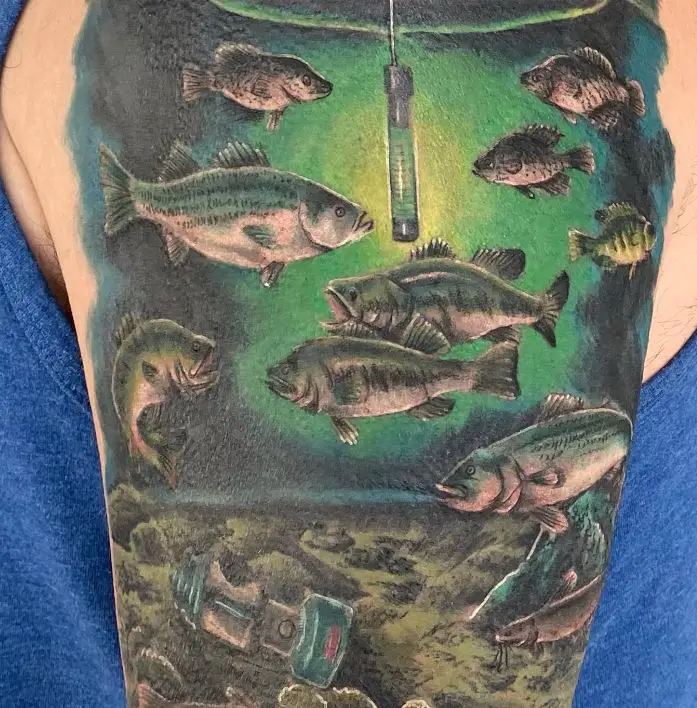 underwater fish tattoo