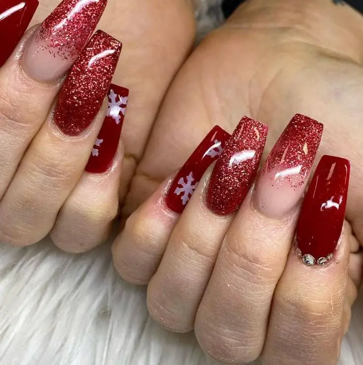 25 Red Coffin Nails To Place You In The Spotlight