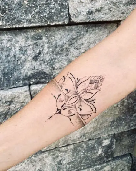 Armband Lotus Tattoo Art