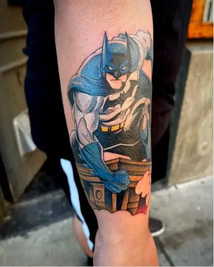 Batman Animated Series Tattoo Art