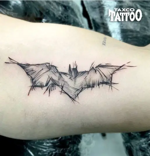Batman Artwork Tattoo