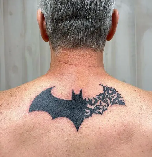 Batman Bats Logo Tattoo