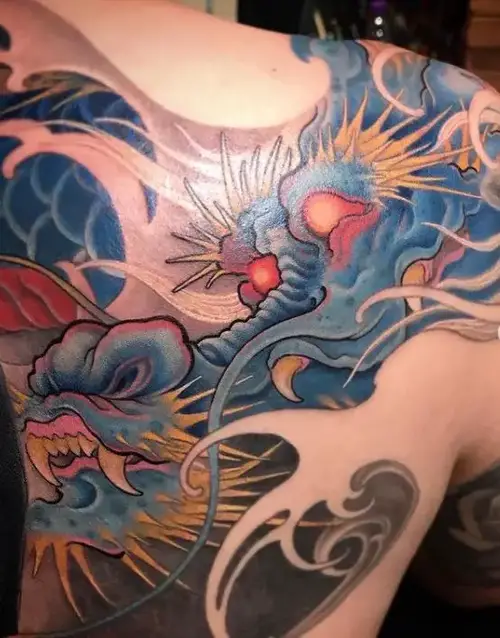 Blue Dragon Tattoo