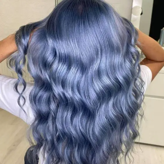 Blue Shade For Ash Blonde Hair