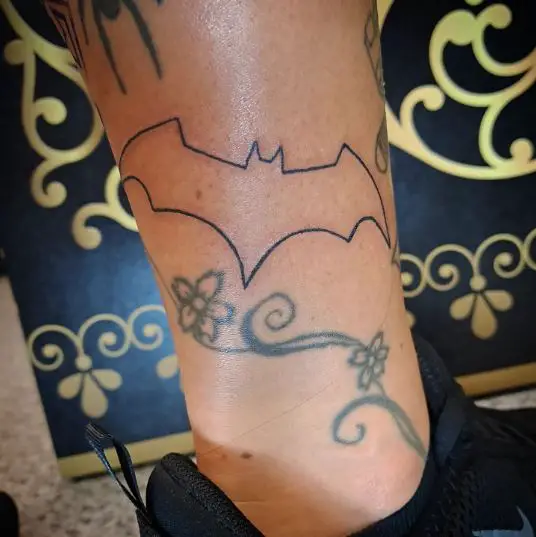 Bold Inked Batman Tattoo