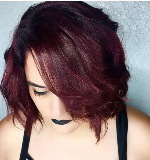 Burgundy Base hair colour