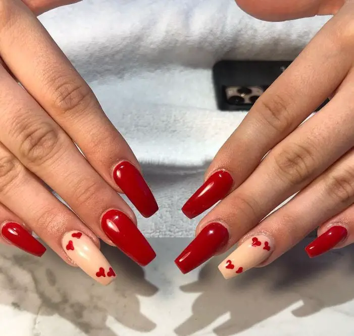 25 Red Coffin Nails To Place You In The Spotlight