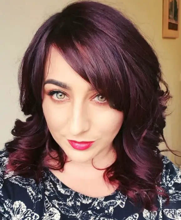 Dark Violet hair