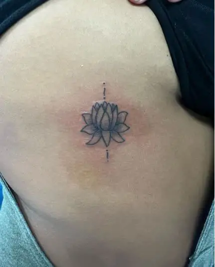 Darker Shade of Lotus Tattoo