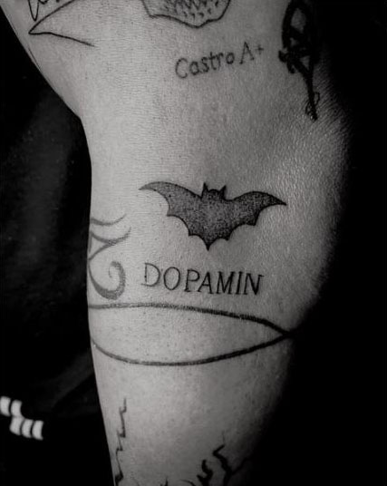 Dopamin Batman Tattoo