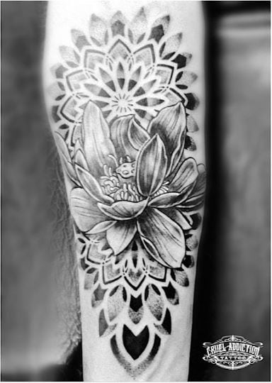 Floral Tattoo Designs For Hands