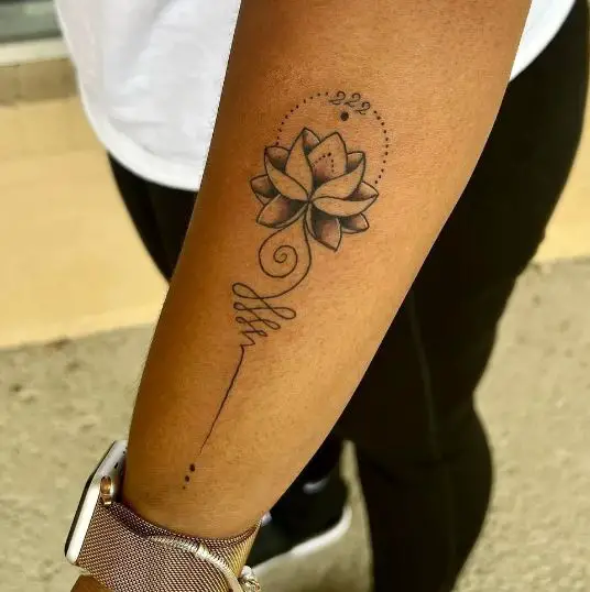 Lotus Flower On The Wrist