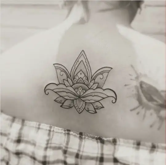 Lotus Mandala Ornamental Tattoo