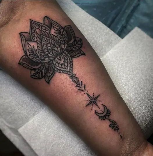 Lotus Mandala tattoo