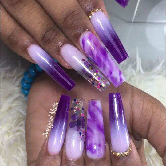 40 Purple Nail Designs For Your Next Appointment