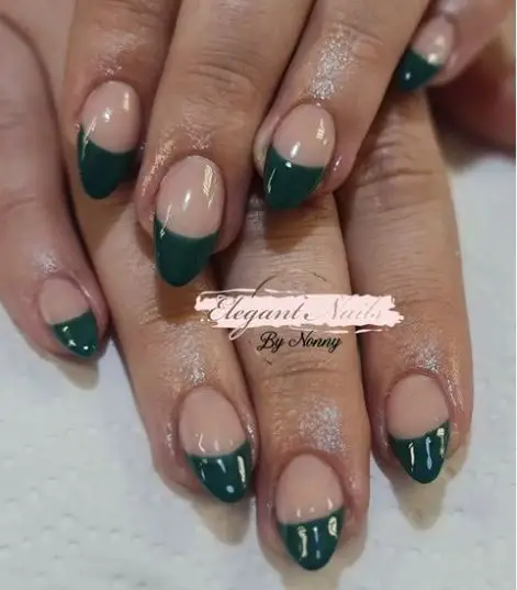 Nude and Green Frenchies