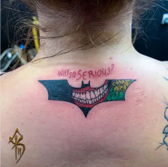Rad Batman Tattoo Art