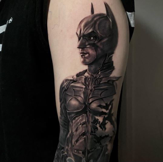 Sanghak Batman Tattoo Art