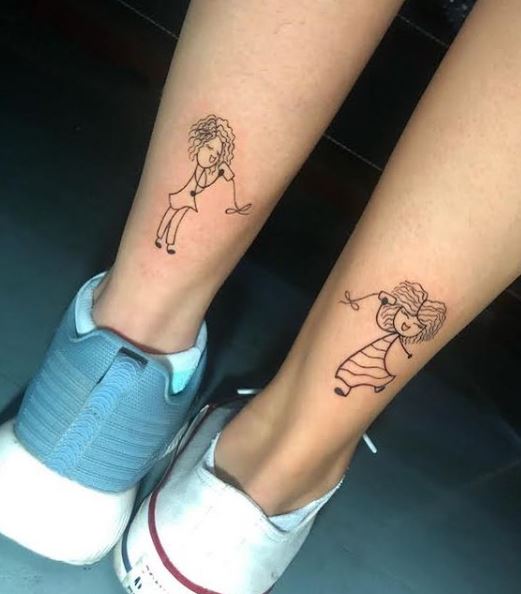 Sister Tattoos of Drawings