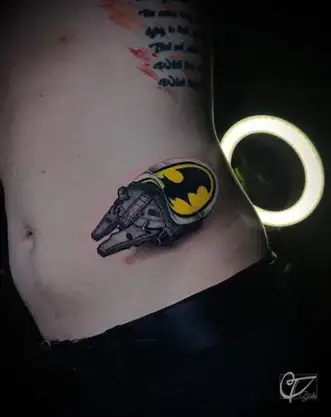 batman symbol tattoo ideas