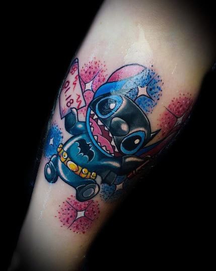 Super sweet stitch tattoo art