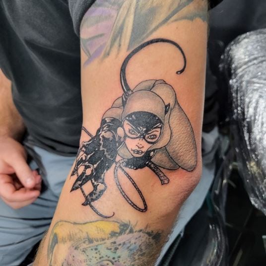 Very Cool Catwoman Tattoo