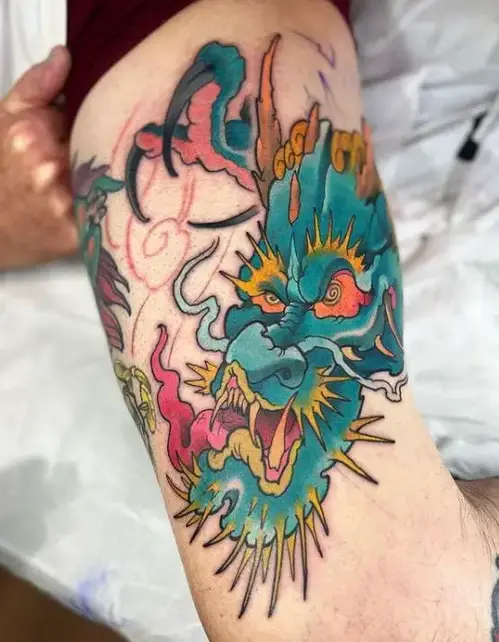 colour bomb dragon tattoo
